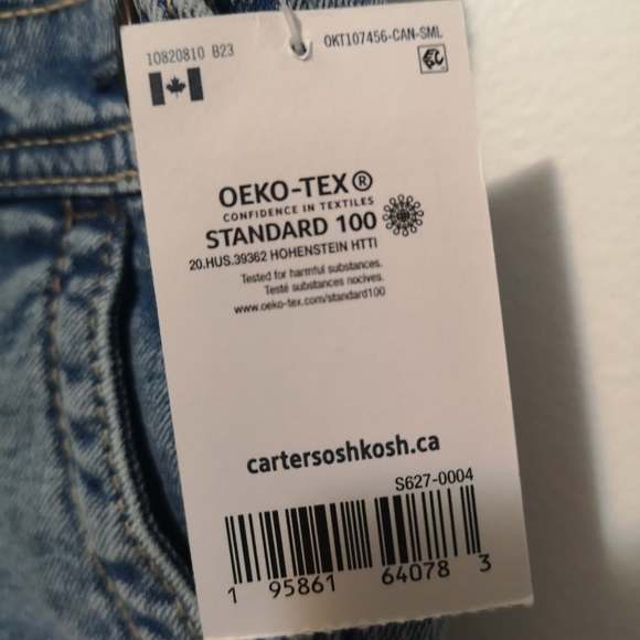 NWT Oshkosh Jean overalls - Picture 3 of 3
